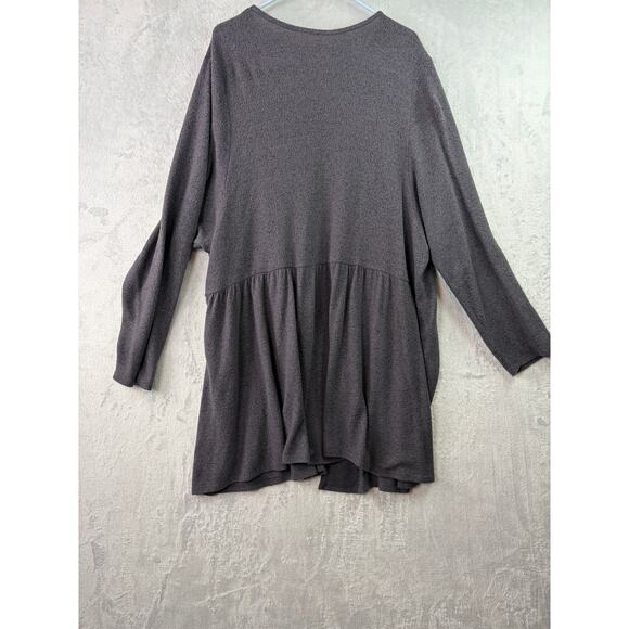 Torrid Super Soft Open-Front Gray Cardigan – Size 5X - Picture 4 of 6